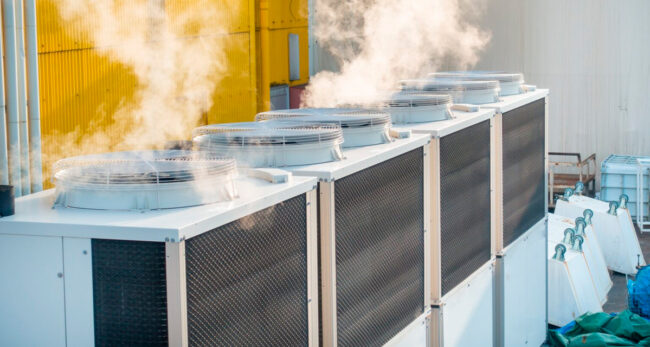 業務用エアコンの室外機